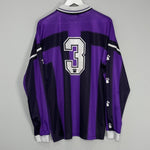 Shop 1997/99 REAL VALLADOLID #3 L/S AWAY SHIRT (XL) KELME, classic football shirts, vintage football shirts & retro soccer jerseys at Cult Kits