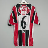 Shop 1997/99 SAO PAULO #6 AWAY SHIRT (L) PENALTY, classic football shirts, vintage football shirts & retro soccer jerseys at Cult Kits