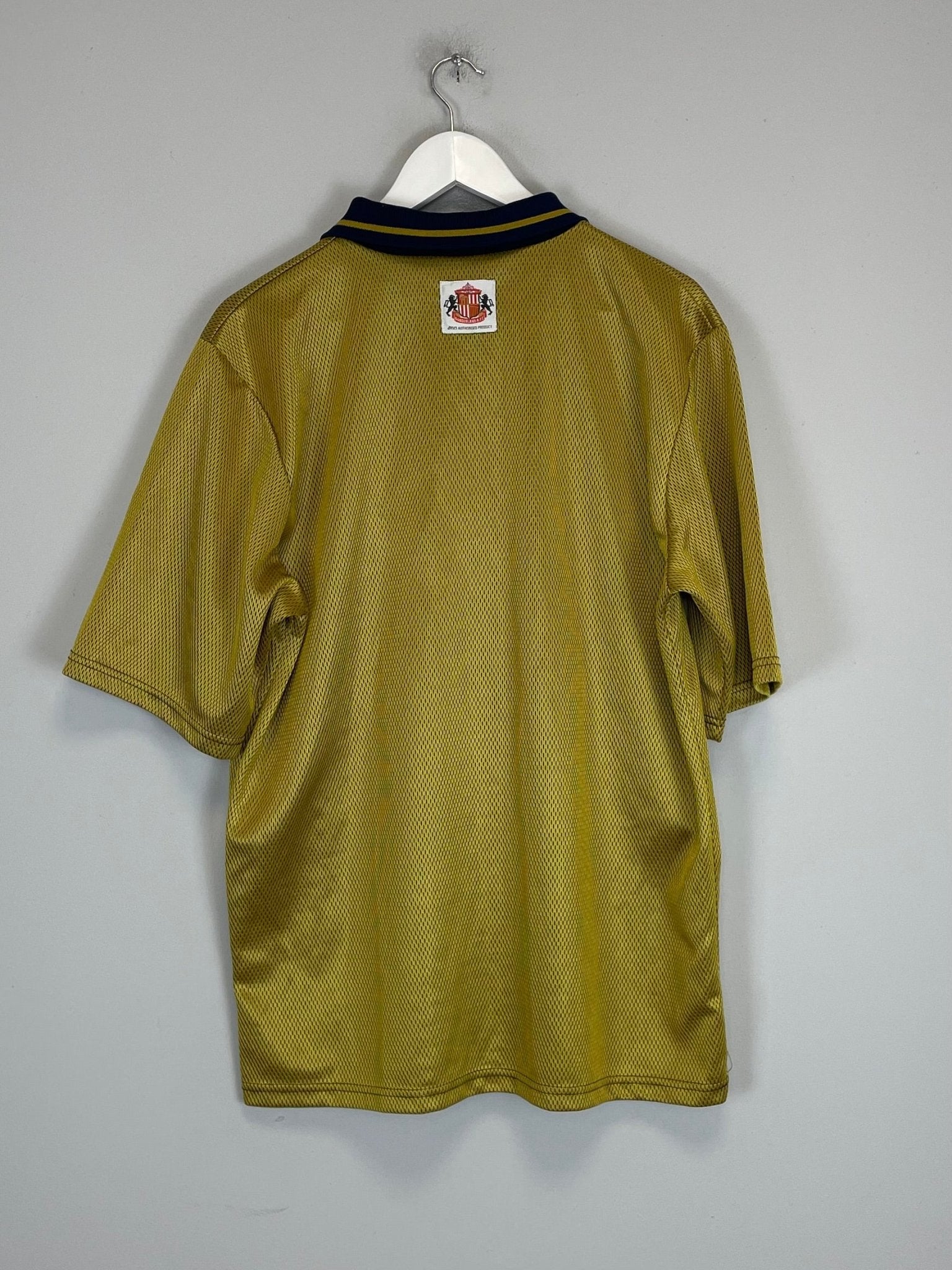 Shop 1997/99 SUNDERLAND AWAY SHIRT (L) ASICS, classic football shirts, vintage football shirts & retro soccer jerseys at Cult Kits