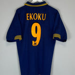 Shop 1997/99 WIMBLEDON EKOKU #9 HOME SHIRT (M) LOTTO, classic football shirts, vintage football shirts & retro soccer jerseys at Cult Kits