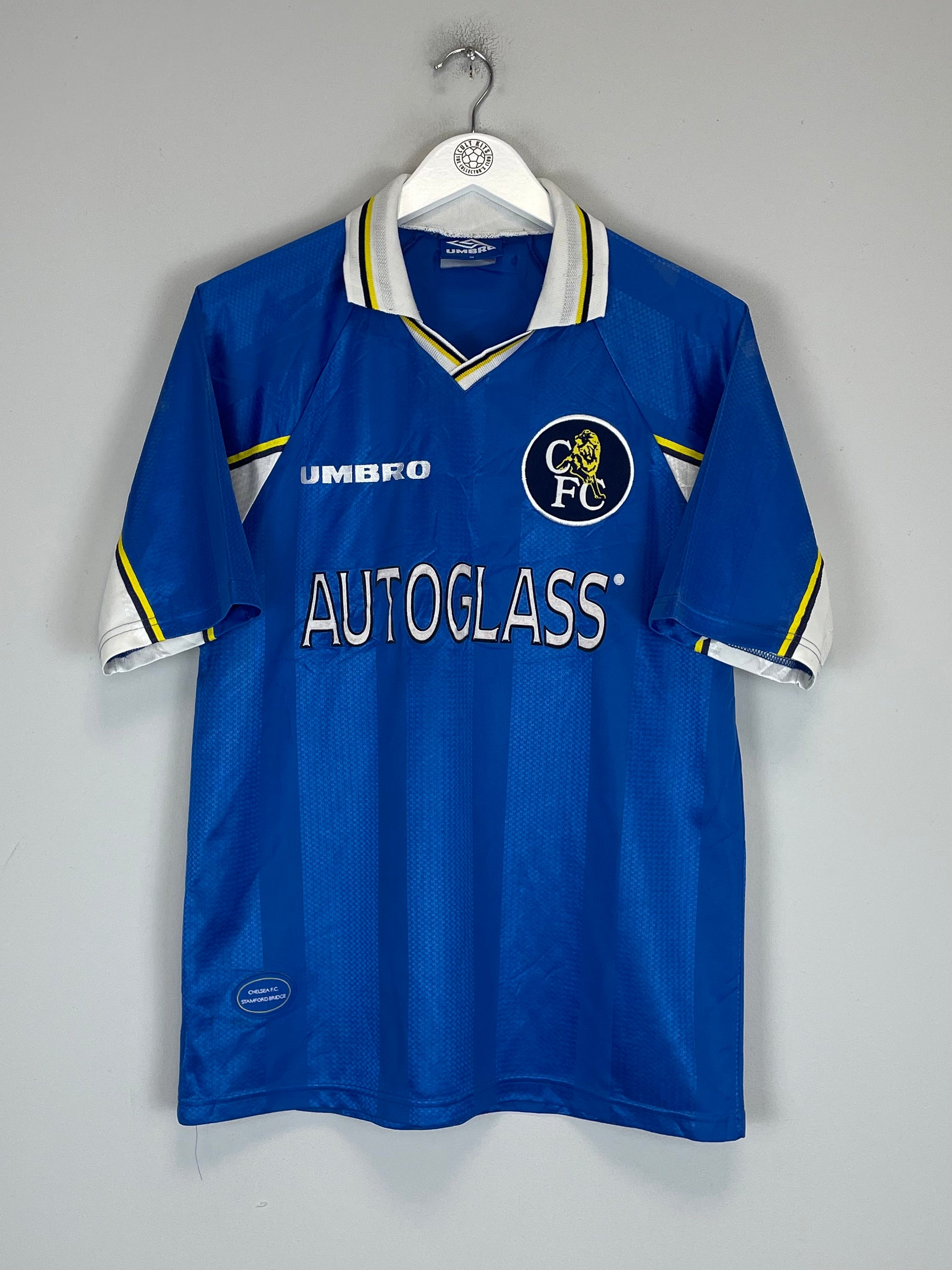 1997/98 CHELSEA HOME SHIRT (M) UMBRO
