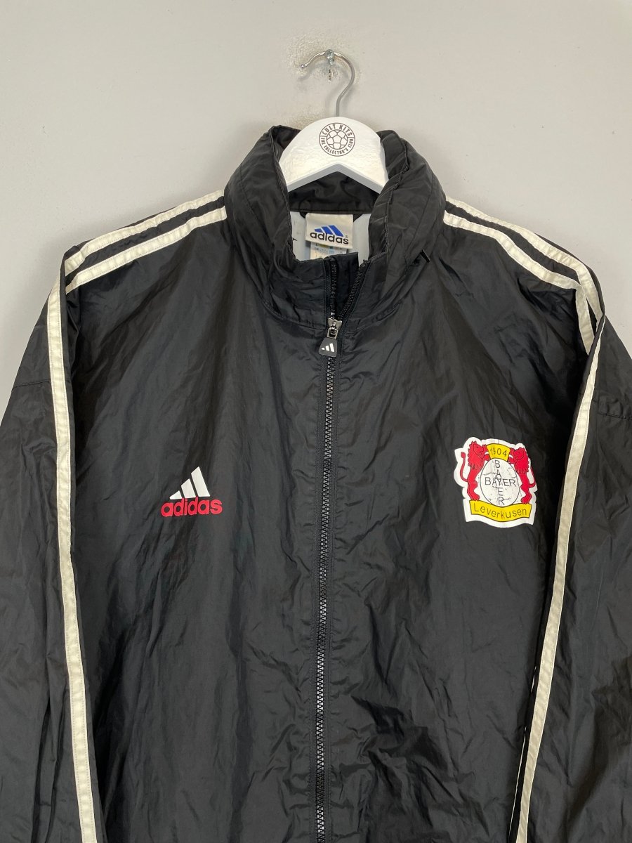 1998 BAYER LEVERKUSEN TRACK JACKET (L) ADIDAS - Cult Kits - Large - Buy Vintage Football Shirts, Authentic Retro Football Shirts For Sale, Classic Football Shirts & Soccer Jersey