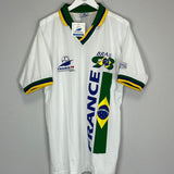 1998 BRAZIL FRANCE 98 *BNWT WORLD CUP T - SHIRT (S/M) OM - Cult Kits - S/M - Buy Vintage Football Shirts, Authentic Retro Football Shirts For Sale, Classic Football Shirts & Soccer Jersey