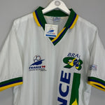 1998 BRAZIL FRANCE 98 *BNWT WORLD CUP T - SHIRT (S/M) OM - Cult Kits - S/M - Buy Vintage Football Shirts, Authentic Retro Football Shirts For Sale, Classic Football Shirts & Soccer Jersey