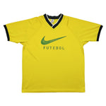 Buy 1998 Brazil Training Shirt (XL) Nike ~ Free worldwide shipping available ~ Authentic Vintage Football Shirts from Cult Kits