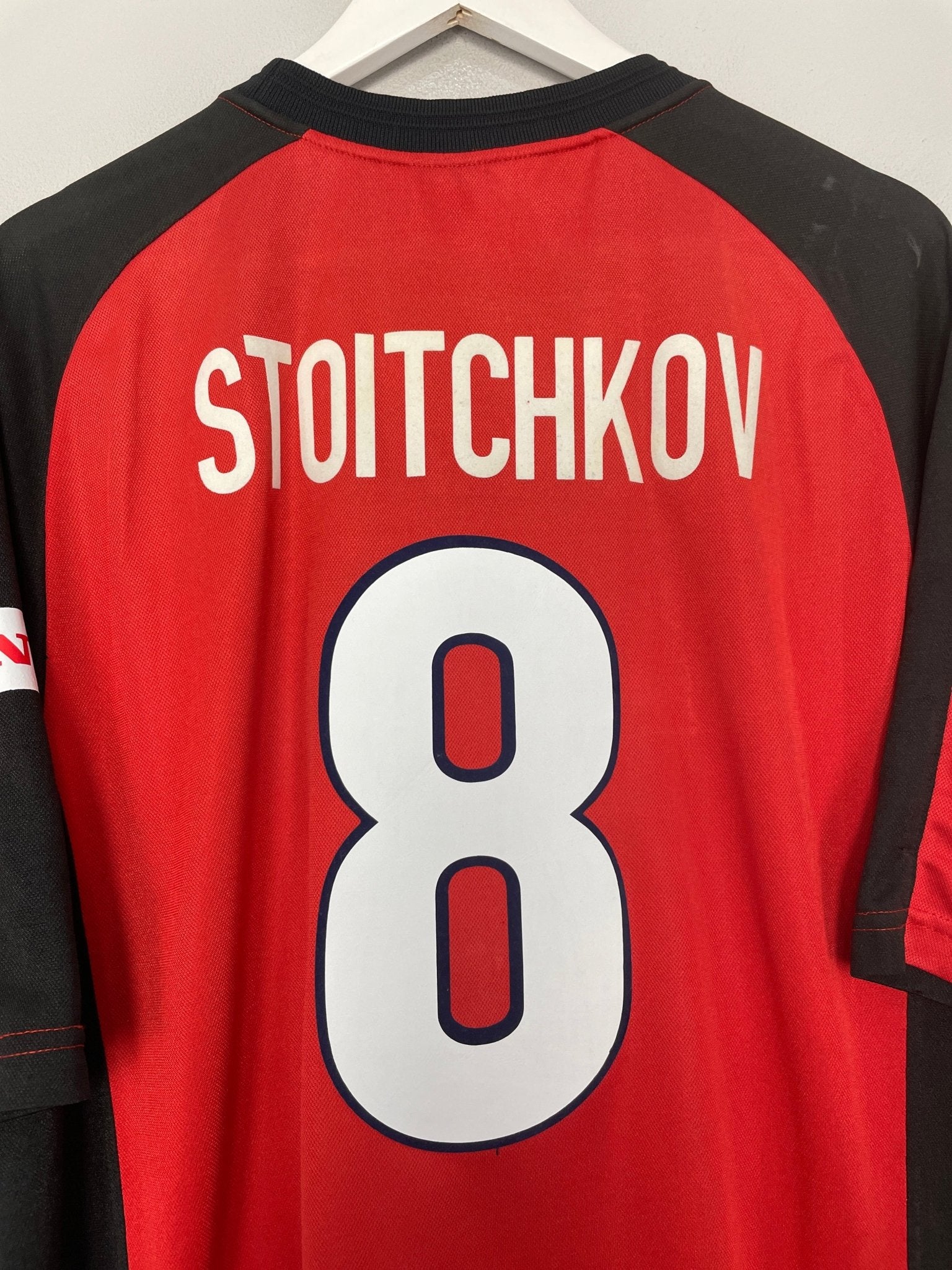 Shop 1998 CHICAGO FIRE STOITCHKOV #8 TRAINING SHIRT (XL) NIKE, classic football shirts, vintage football shirts & retro soccer jerseys at Cult Kits