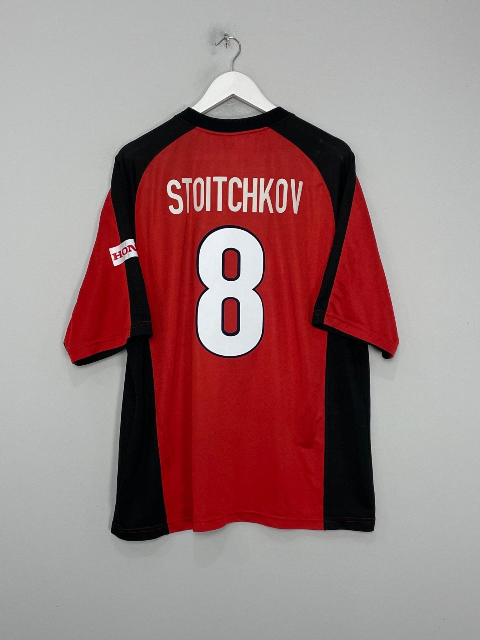 Shop 1998 CHICAGO FIRE STOITCHKOV #8 TRAINING SHIRT (XL) NIKE, classic football shirts, vintage football shirts & retro soccer jerseys at Cult Kits