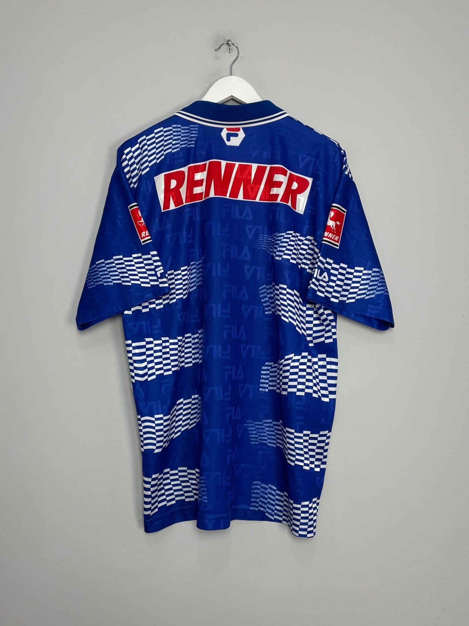 Shop 1998 CLUB NACIONAL AWAY SHIRT (XL) FILA, classic football shirts, vintage football shirts & retro soccer jerseys at Cult Kits