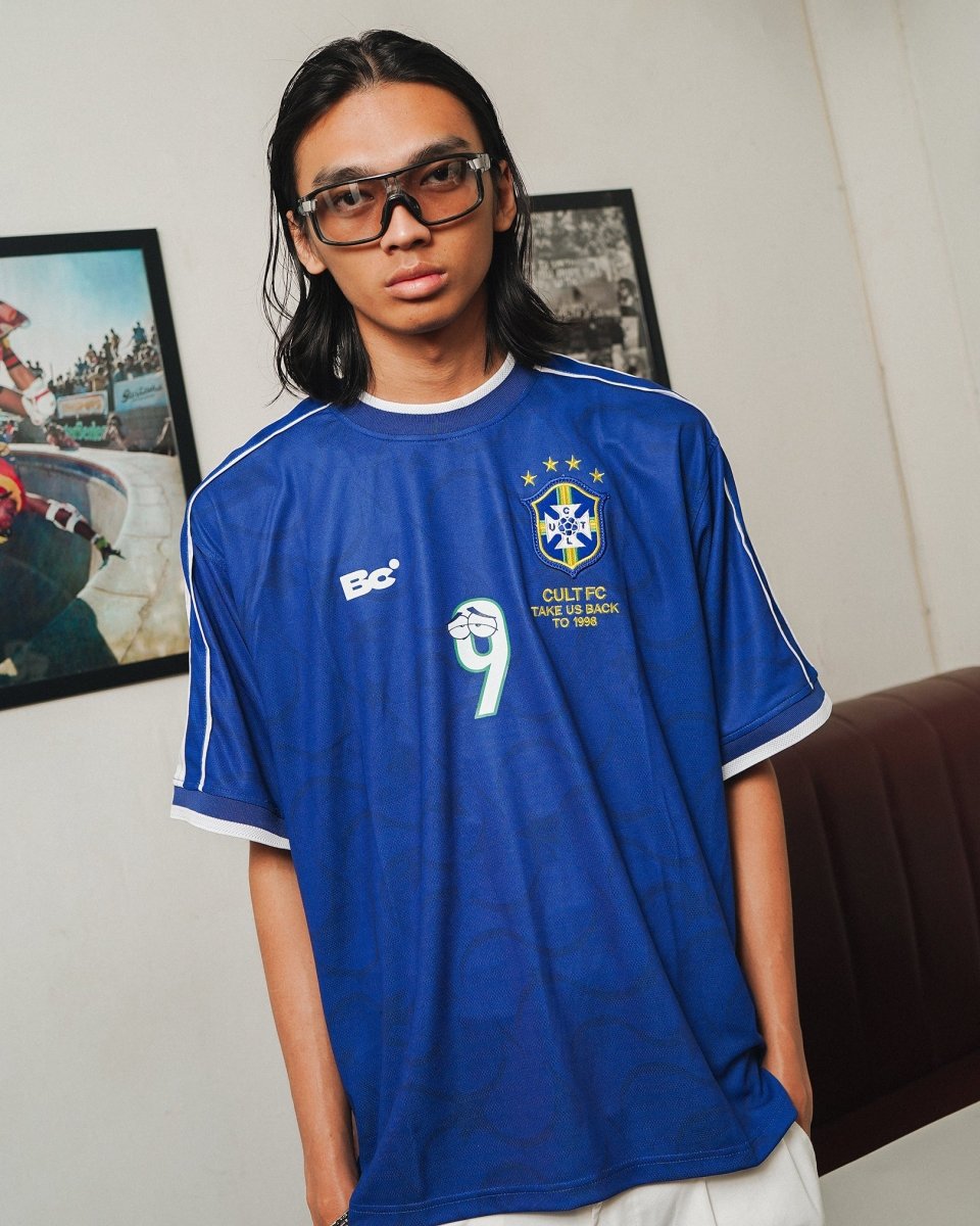 1998 'FENOMENO' CULT KITS X BC STUDIO AWAY SHIRT (MULTIPLE SIZES) R9 - Cult Kits - Medium - Buy Vintage Football Shirts, Authentic Retro Football Shirts For Sale, Classic Football Shirts & Soccer Jersey