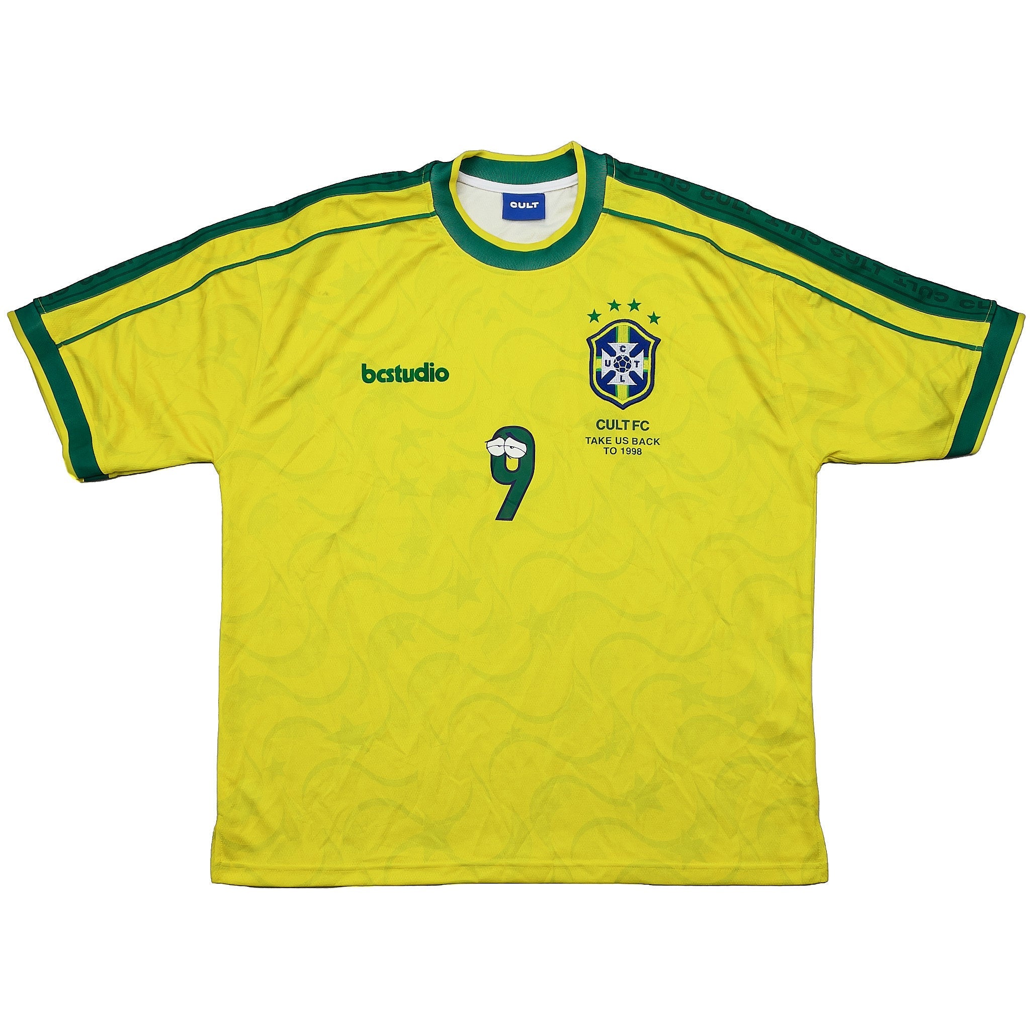 Buy 1998 'Fenomeno' Cult Kits X BC Studio Home Shirt (XL) R9 ~ Free worldwide shipping available ~ Authentic Vintage Football Shirts from Cult Kits