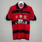 Shop 1998 FLAMENGO #11 HOME SHIRT (S) UMBRO, classic football shirts, vintage football shirts & retro soccer jerseys at Cult Kits