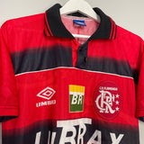 Shop 1998 FLAMENGO #11 HOME SHIRT (S) UMBRO, classic football shirts, vintage football shirts & retro soccer jerseys at Cult Kits