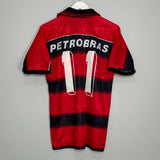 Shop 1998 FLAMENGO #11 HOME SHIRT (S) UMBRO, classic football shirts, vintage football shirts & retro soccer jerseys at Cult Kits