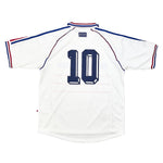 Buy 1998 France 10 *BNWT* Away Shirt (L) Adidas ~ Free worldwide shipping ~ Authentic Vintage Football Shirts from Cult Kits