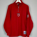 1998 JAPAN 1/4 ZIP FLEECE (L) FILA - Cult Kits - Large - Buy Vintage Football Shirts, Authentic Retro Football Shirts For Sale, Classic Football Shirts & Soccer Jersey