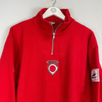 1998 JAPAN 1/4 ZIP FLEECE (L) FILA - Cult Kits - Large - Buy Vintage Football Shirts, Authentic Retro Football Shirts For Sale, Classic Football Shirts & Soccer Jersey