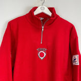 1998 JAPAN 1/4 ZIP FLEECE (L) FILA - Cult Kits - Large - Buy Vintage Football Shirts, Authentic Retro Football Shirts For Sale, Classic Football Shirts & Soccer Jersey