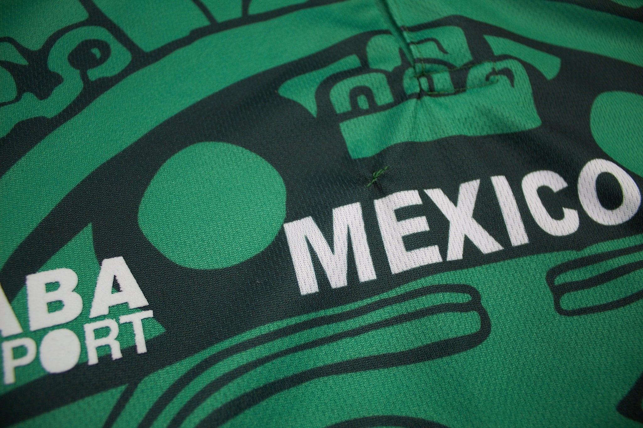 Buy 1998 Mexico *BNWT with Defects* Reissue World Cup Edition Away Shirt (M) ABA Sport ~ Free worldwide shipping ~ Authentic Vintage Football Shirts from Cult Kits