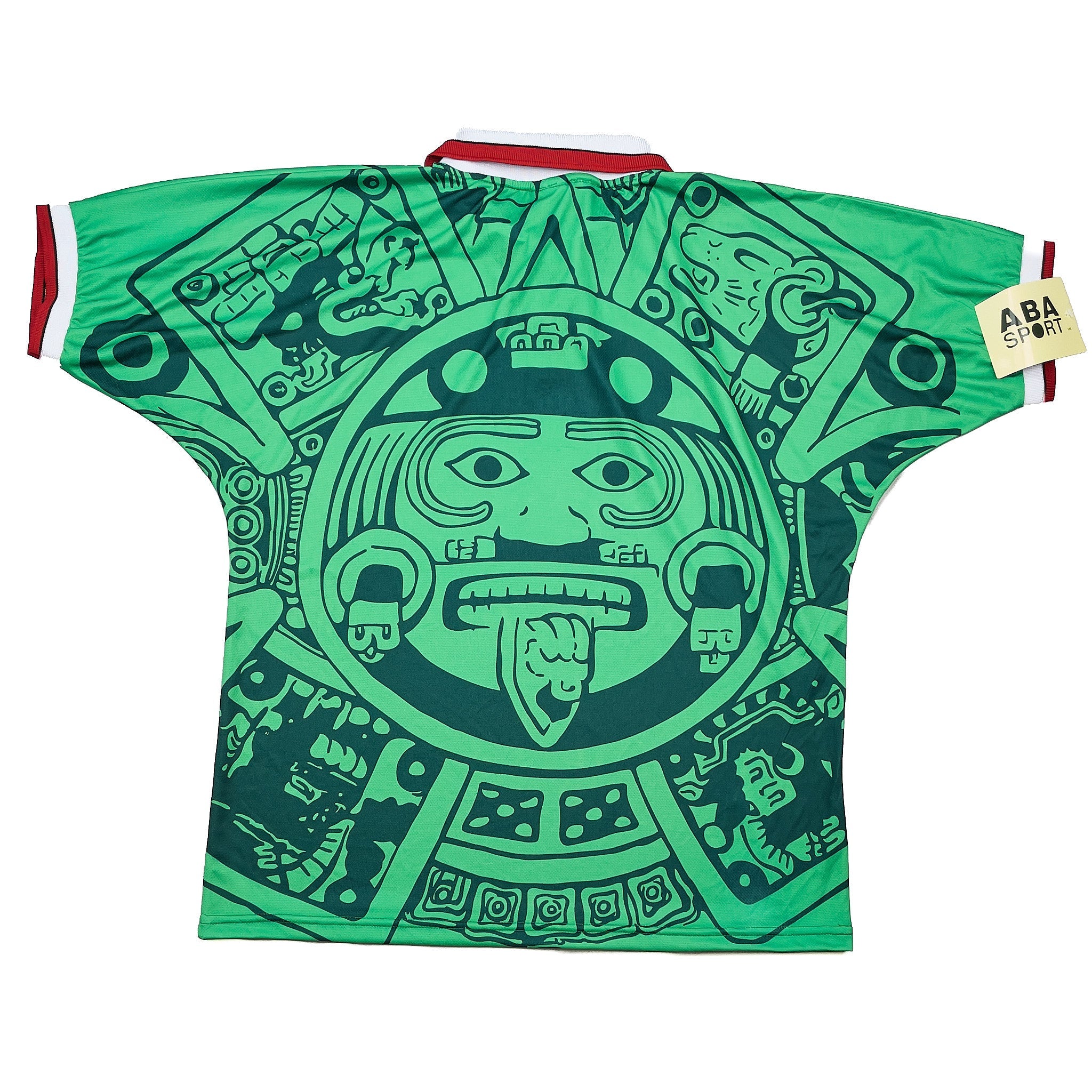Buy 1998 Mexico *BNWT with Defects* Reissue World Cup Edition Home Shirt (L) ABA Sport ~ Free worldwide shipping ~ Authentic Vintage Football Shirts from Cult Kits