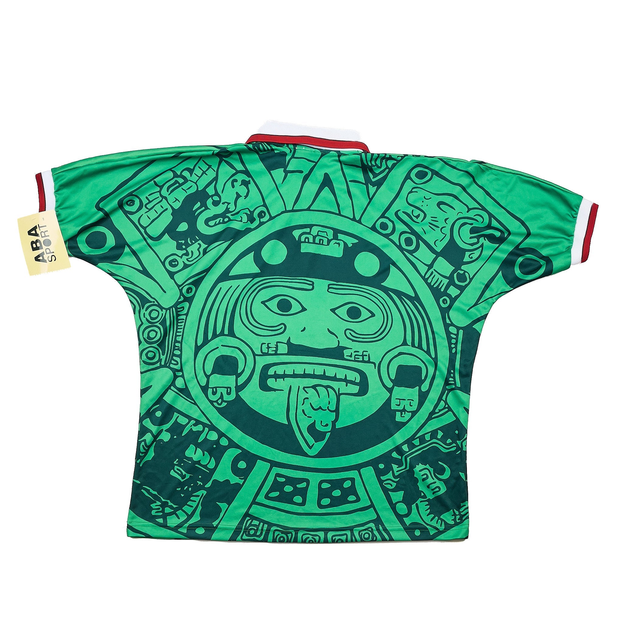 Buy 1998 Mexico *BNWT with Defects* Reissue World Cup Edition Home Shirt (L) ABA Sport ~ Free worldwide shipping ~ Authentic Vintage Football Shirts from Cult Kits