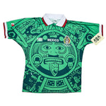 Buy 1998 Mexico *BNWT with Defects* Reissue World Cup Edition Home Shirt (M) ABA Sport ~ Free worldwide shipping ~ Authentic Vintage Football Shirts from Cult Kits