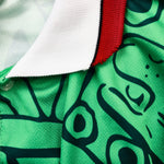 Buy 1998 Mexico *BNWT with Defects* Reissue World Cup Edition Home Shirt (XL) ABA Sport ~ Free worldwide shipping ~ Authentic Vintage Football Shirts from Cult Kits