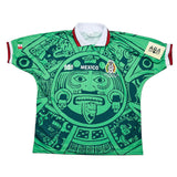Buy 1998 Mexico *BNWT with Defects* Reissue World Cup Edition Home Shirt (XL) ABA Sport ~ Free worldwide shipping ~ Authentic Vintage Football Shirts from Cult Kits