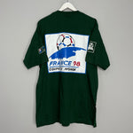 Shop 1998 MEXICO *BNWT* WORLD CUP T-SHIRT (XL) OM, classic football shirts, vintage football shirts & retro soccer jerseys at Cult Kits