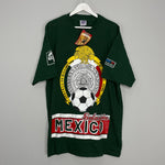 Shop 1998 MEXICO *BNWT* WORLD CUP T-SHIRT (XL) OM, classic football shirts, vintage football shirts & retro soccer jerseys at Cult Kits
