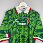 Shop 1998 MEXICO FAN SHIRT (L) CRUZEIRO, classic football shirts, vintage football shirts & retro soccer jerseys at Cult Kits