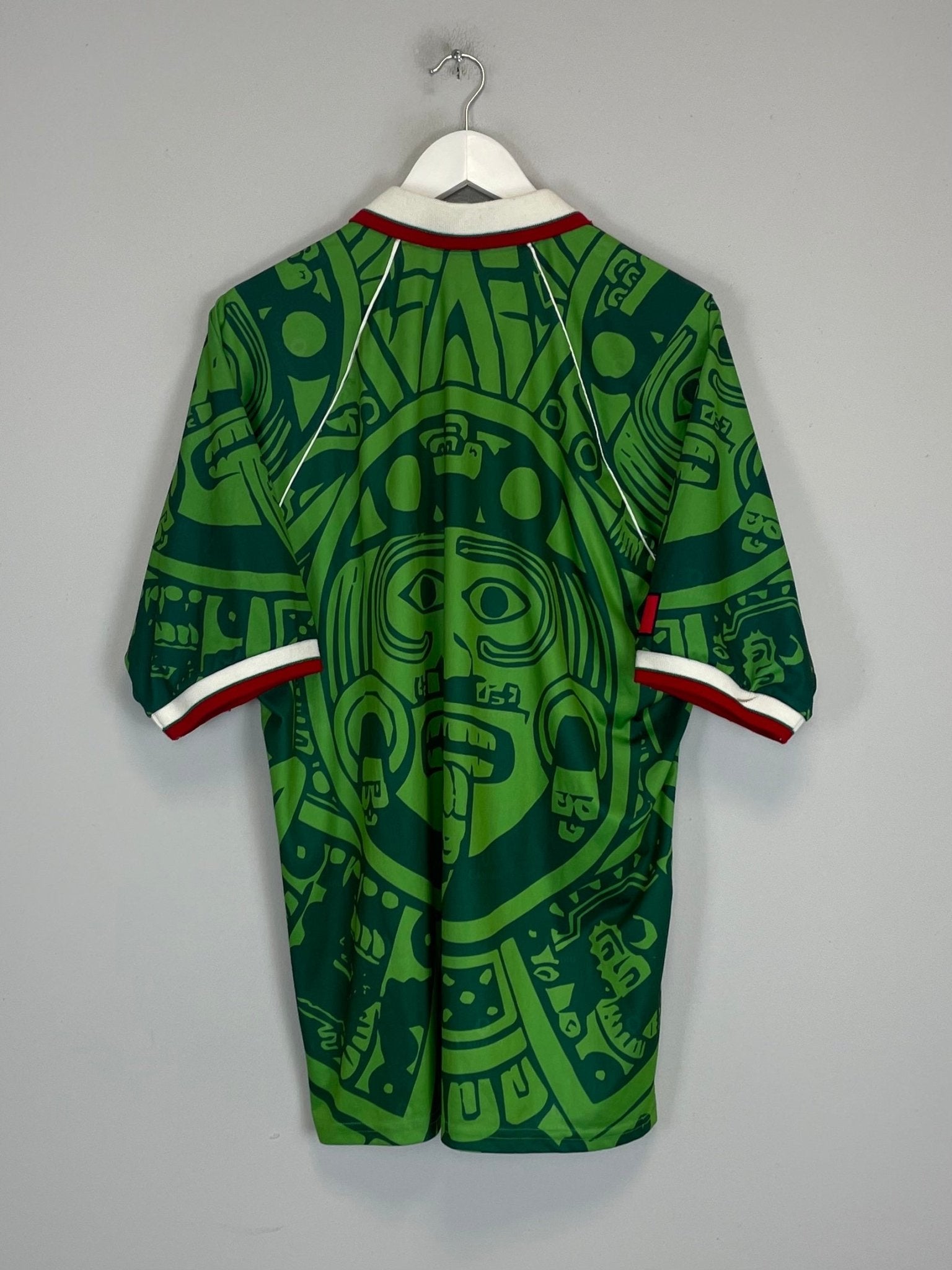 Shop 1998 MEXICO FAN SHIRT (L) CRUZEIRO, classic football shirts, vintage football shirts & retro soccer jerseys at Cult Kits