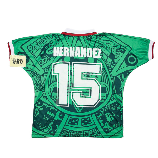 1998 Mexico Hernandez #15 *BNWT with Defects* Reissue World Cup