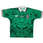 Buy 1998 Mexico Home Shirt (L) ABA Sport ~ Free worldwide shipping available ~ Authentic Vintage Football Shirts from Cult Kits