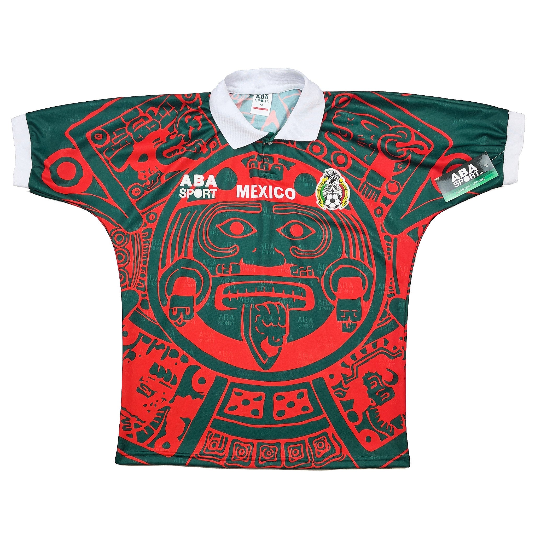 Buy 1998 Mexico *Reissue* BNWT Third Shirt (M) ABA Sport ~ Free worldwide shipping available ~ Authentic Vintage Football Shirts from Cult Kits