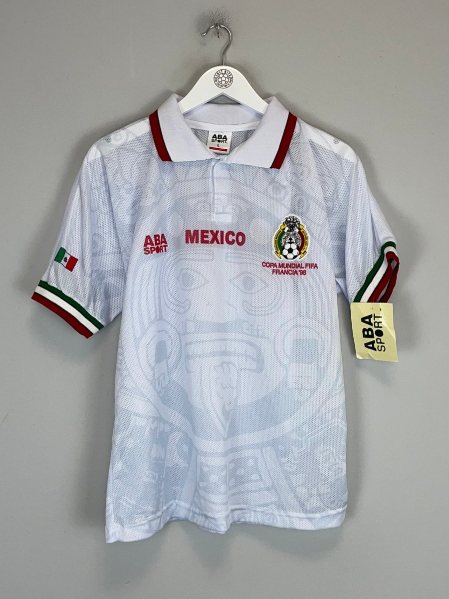 1998 Mexico *Reissue* World Cup Edition Away (Multiple) ABA Sport - Cult Kits - Small - Buy Vintage Football Shirts, Authentic Retro Football Shirts For Sale, Classic Football Shirts & Soccer Jersey