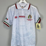 1998 Mexico *Reissue* World Cup Edition Away (Multiple) ABA Sport - Cult Kits - Small - Buy Vintage Football Shirts, Authentic Retro Football Shirts For Sale, Classic Football Shirts & Soccer Jersey