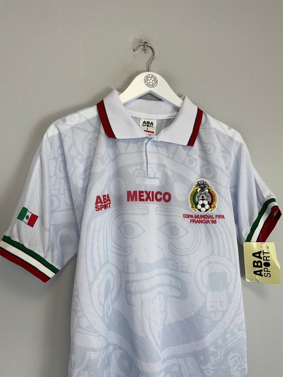 1998 Mexico *Reissue* World Cup Edition Away (Multiple) ABA Sport - Cult Kits - Small - Buy Vintage Football Shirts, Authentic Retro Football Shirts For Sale, Classic Football Shirts & Soccer Jersey