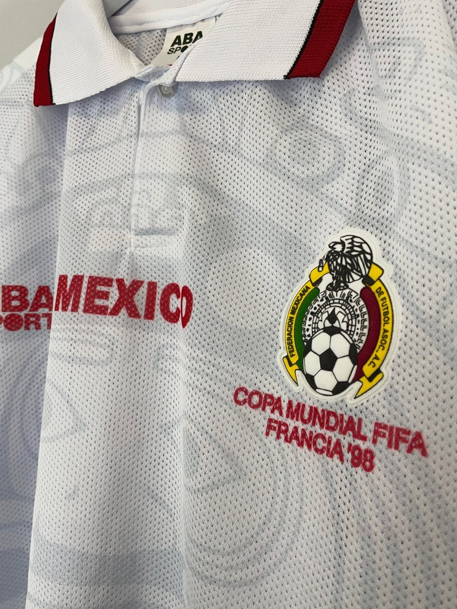 1998 Mexico *Reissue* World Cup Edition Away (Multiple) ABA Sport - Cult Kits - Small - Buy Vintage Football Shirts, Authentic Retro Football Shirts For Sale, Classic Football Shirts & Soccer Jersey