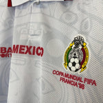 1998 Mexico *Reissue* World Cup Edition Away (Multiple) ABA Sport - Cult Kits - Small - Buy Vintage Football Shirts, Authentic Retro Football Shirts For Sale, Classic Football Shirts & Soccer Jersey
