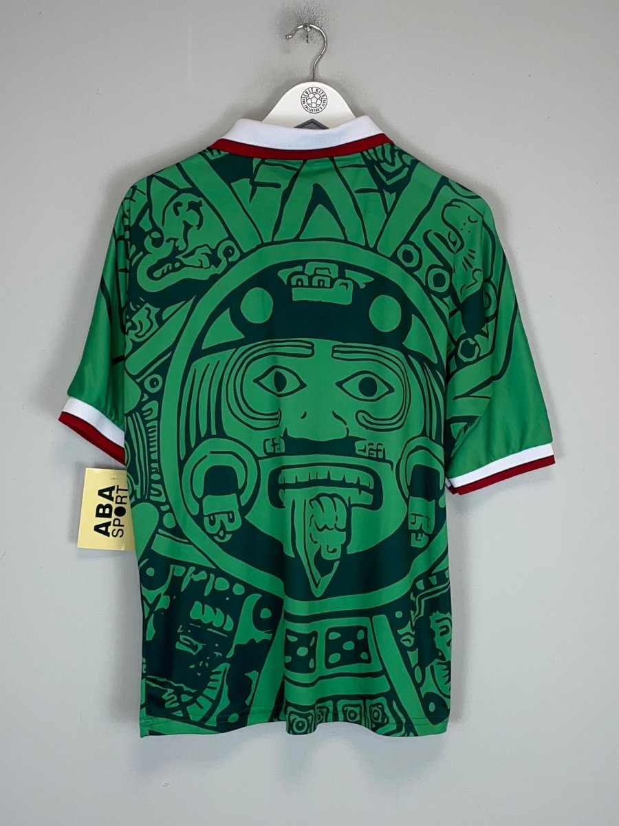1998 Mexico *Reissue* World Cup Edition Home (Multiple) ABA Sport - Cult Kits - Small - Buy Vintage Football Shirts, Authentic Retro Football Shirts For Sale, Classic Football Shirts & Soccer Jersey