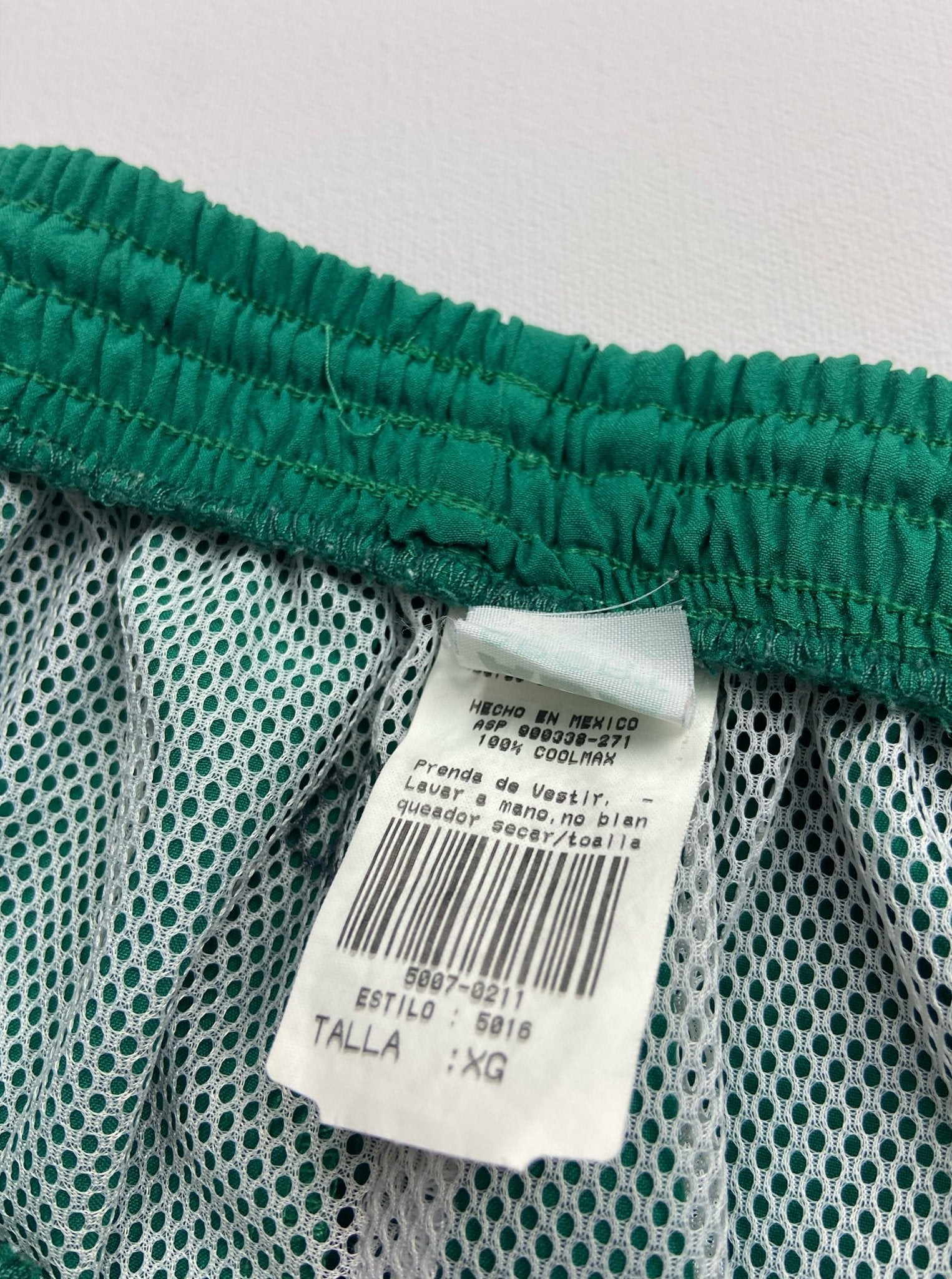 Shop 1998 MEXICO TRACKSUIT BOTTOMS (XL) ABA SPORT, classic football shirts, vintage football shirts & retro soccer jerseys at Cult Kits