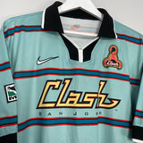 Shop 1998 SAN JOSE CLASH THIRD SHIRT (M) NIKE, classic football shirts, vintage football shirts & retro soccer jerseys at Cult Kits