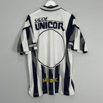 Shop 1998 SANTOS AWAY SHIRT (L) UMBRO, classic football shirts, vintage football shirts & retro soccer jerseys at Cult Kits