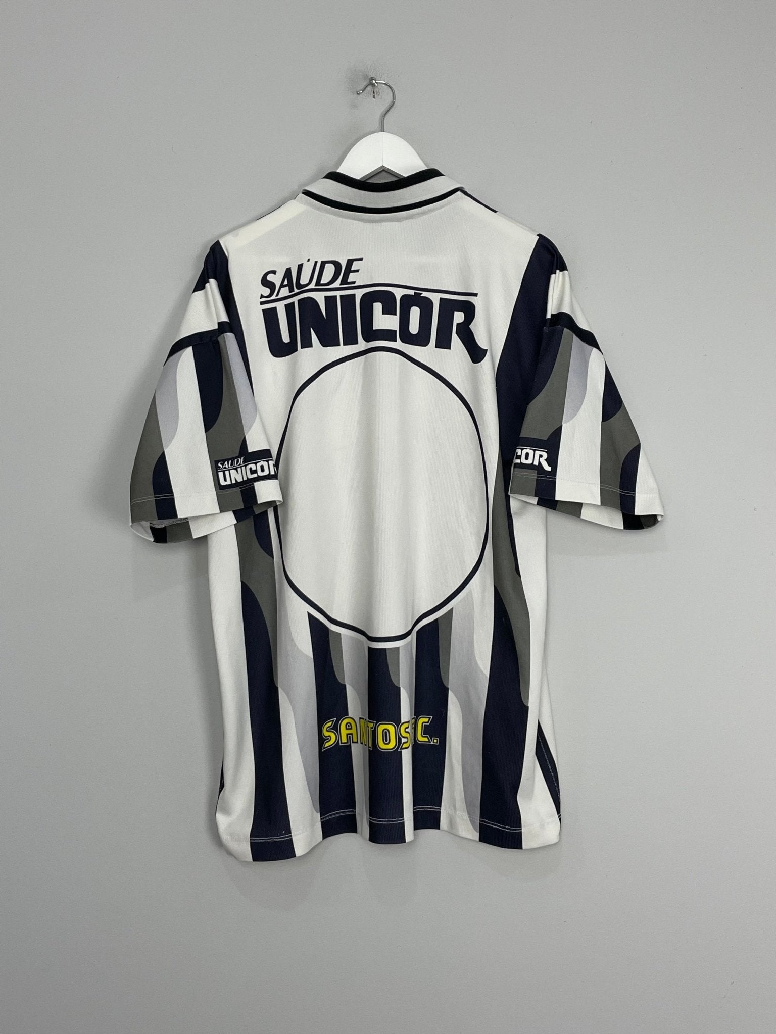 Shop 1998 SANTOS AWAY SHIRT (L) UMBRO, classic football shirts, vintage football shirts & retro soccer jerseys at Cult Kits