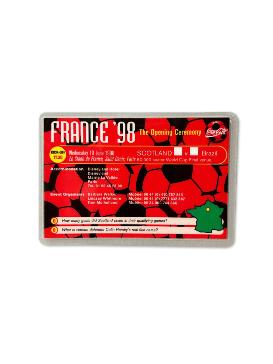 1998 WORLD CUP COCA COLA VIP GOODY BAG - Cult Kits