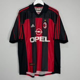 Shop 1998/00 AC MILAN BOBAN #10 HOME SHIRT (XL) ADIDAS, classic football shirts, vintage football shirts & retro soccer jerseys at Cult Kits
