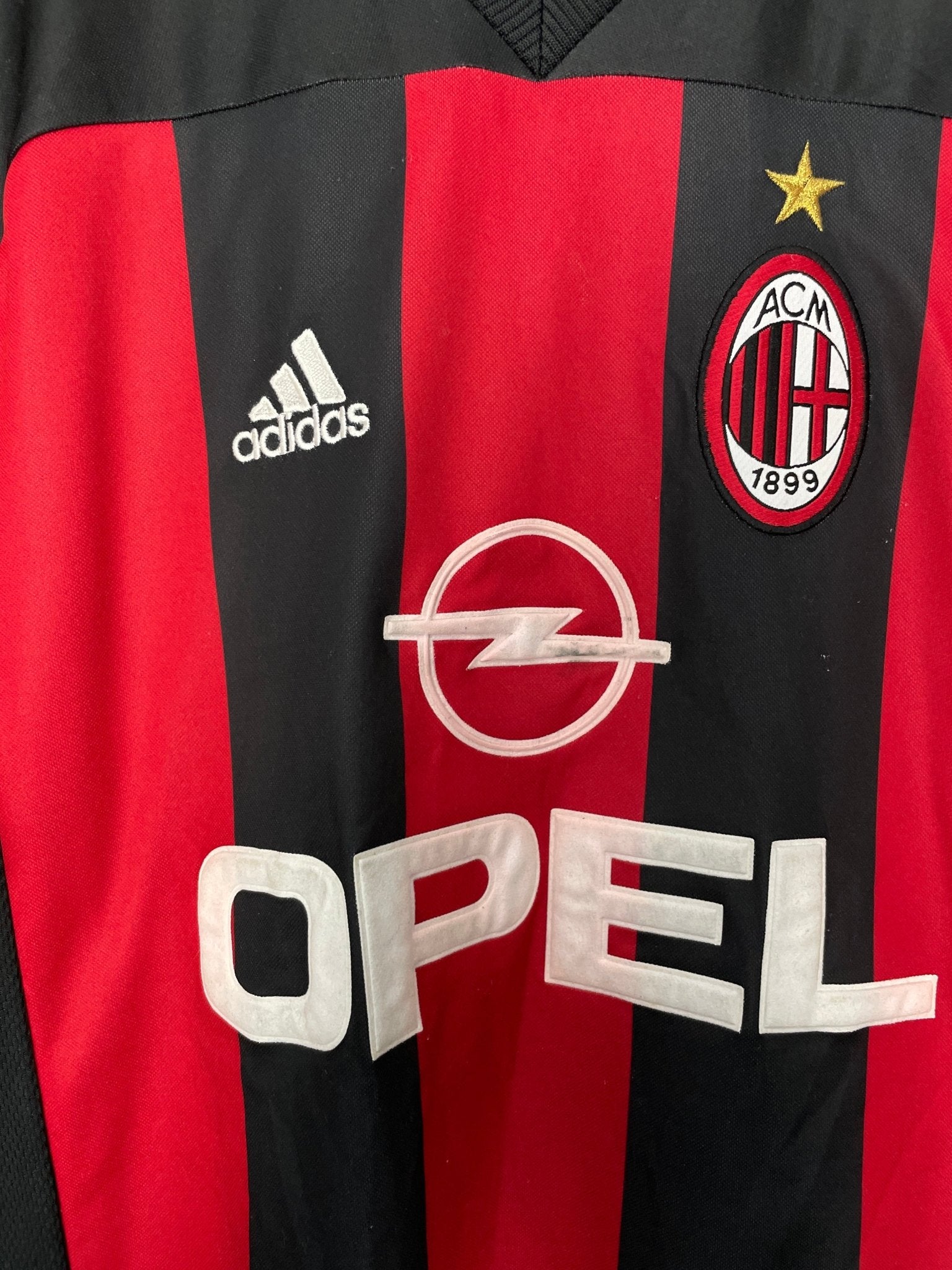 Shop 1998/00 AC MILAN BOBAN #10 HOME SHIRT (XL) ADIDAS, classic football shirts, vintage football shirts & retro soccer jerseys at Cult Kits