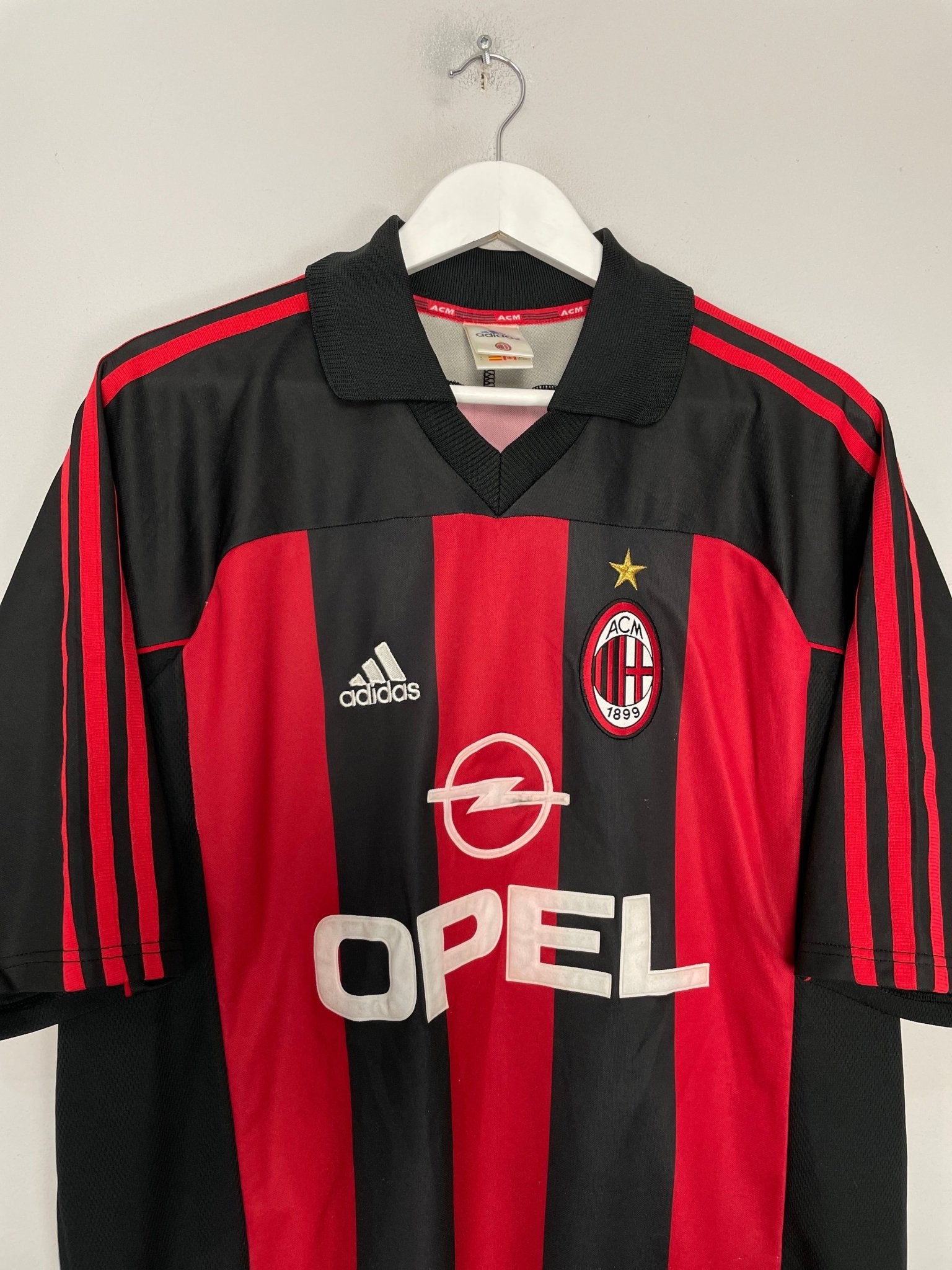 Shop 1998/00 AC MILAN BOBAN #10 HOME SHIRT (XL) ADIDAS, classic football shirts, vintage football shirts & retro soccer jerseys at Cult Kits