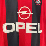 Shop 1998/00 AC MILAN MALDINI #3 HOME SHIRT (M) ADIDAS, classic football shirts, vintage football shirts & retro soccer jerseys at Cult Kits