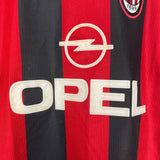 Shop 1998/00 AC MILAN MALDINI #3 HOME SHIRT (M) ADIDAS, classic football shirts, vintage football shirts & retro soccer jerseys at Cult Kits